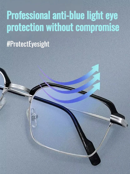 Business men's highdefinition farsighted black technology glasses