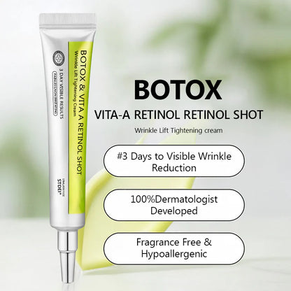 uk 𝑶𝒇𝒇𝒊𝒄𝒊𝒂𝒍 𝑺𝒕𝒐𝒓𝒆👩‍⚕️🎁| Regain youthful skin nown 💫STDEI® BOTOX & VITA A RETINOL SHOT Wrinkle Lift Tightening Cream