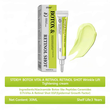 uk 𝑶𝒇𝒇𝒊𝒄𝒊𝒂𝒍 𝑺𝒕𝒐𝒓𝒆👩‍⚕️🎁| Regain youthful skin nown 💫STDEI® BOTOX & VITA A RETINOL SHOT Wrinkle Lift Tightening Cream
