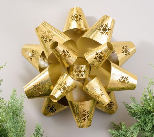 🔥Last Day 70%＆OFF Express Indoor/Outdoor 20" Illuminated Metal Bow