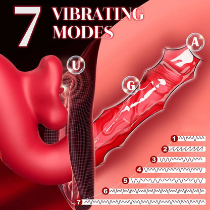 🔥CYBER Monday Special: 80% Off——2-Day Carnival💞👅 7 vibrations and 5 swing modes - G-spot vibrator