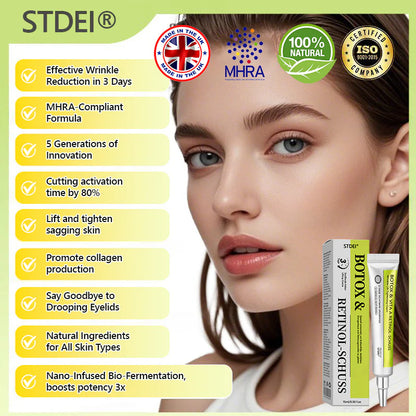 uk 𝑶𝒇𝒇𝒊𝒄𝒊𝒂𝒍 𝑺𝒕𝒐𝒓𝒆👩‍⚕️🎁| Regain youthful skin nown 💫STDEI® BOTOX & VITA A RETINOL SHOT Wrinkle Lift Tightening Cream