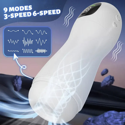 👅BLACK FRIDAY warm-up: 70% OFF👅❤️Smart Vibrating & Voice Interactive Male Masturbator - Realistic Feel, Adult Toy for Men