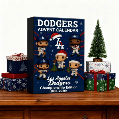 🏆Celebrating Thanksgiving 50% off🏆2025 L.A. Dodgers Championship Advent Calendar