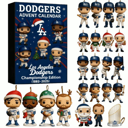 🏆Celebrating Thanksgiving 50% off🏆2025 L.A. Dodgers Championship Advent Calendar