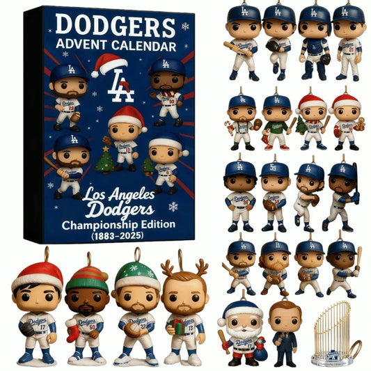 🏆Celebrating Thanksgiving 50% off🏆2025 L.A. Dodgers Championship Advent Calendar