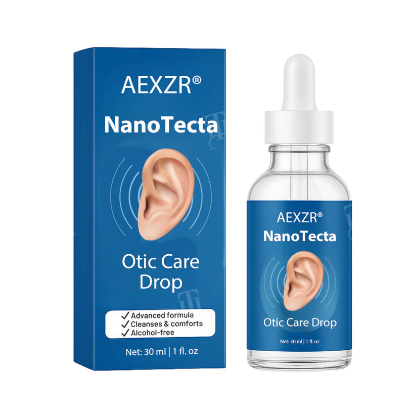 AEXZR® NanoTecta Otic Care Drop⚡ Targets the Root, Not the Ring: Rebalance Your Ear's Ecosystem for Lasting Comfort.