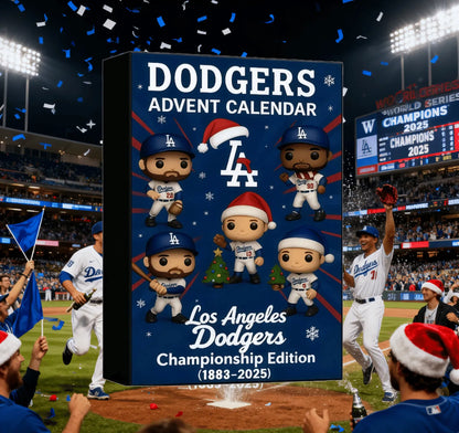 🏆Celebrating Thanksgiving 50% off🏆2025 L.A. Dodgers Championship Advent Calendar