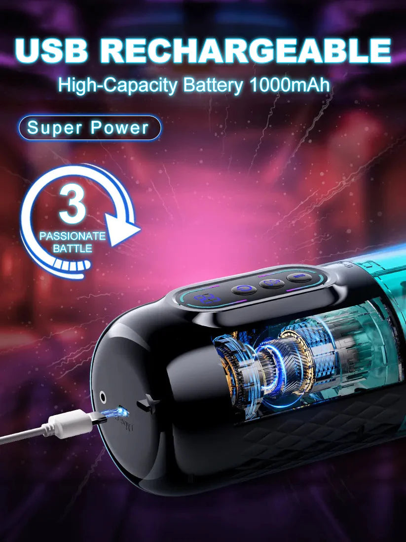 👅CYBER Monday Special: 70% OFF👅❤️【Discreet Delivery】-Smart Suction & Stroke Device – Fully Automated for Effortless Enjoyment