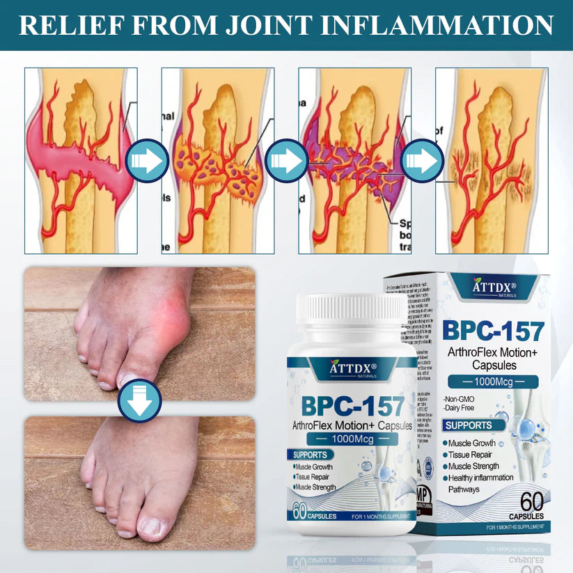 🔥BLACK FRIDAY warm-up: 70%OFF🔥 BPC-157 ArthroFlex Motion+ Capsules