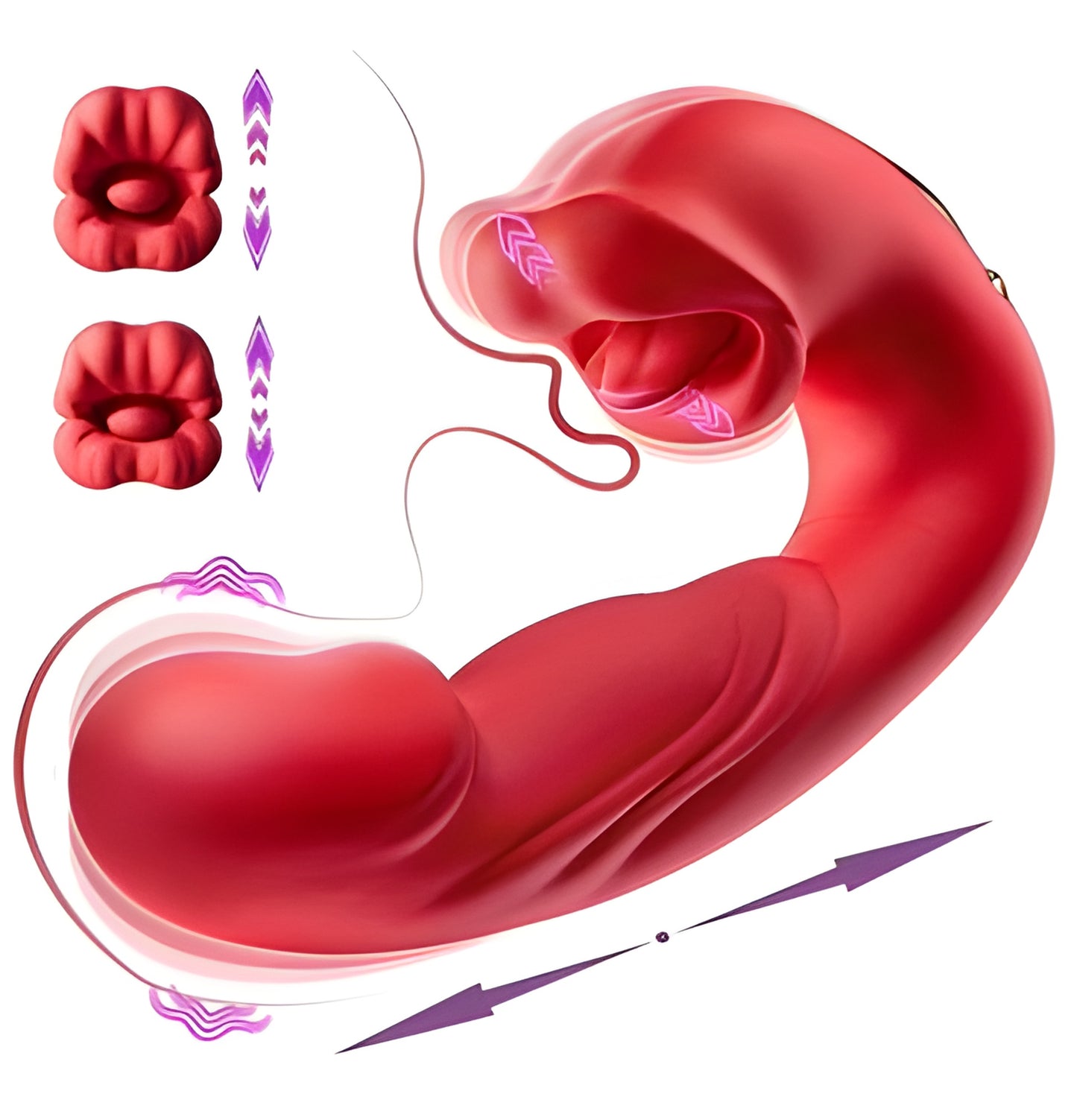 🔥CYBER Monday Special: 80% Off——2-Day Carnival💞👅 7 vibrations and 5 swing modes - G-spot vibrator