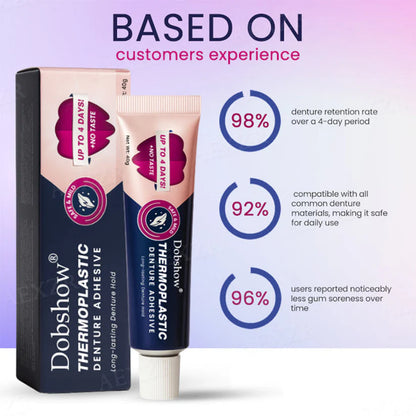 Dobshow® Thermoplastic Denture Adhesive🔥Last Day 70% OFF＆FREE SHIPPING🎁
