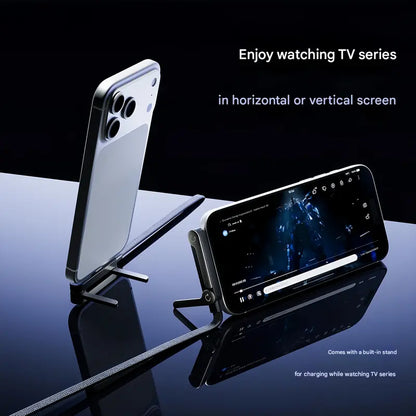 Invisible Holder Charger Cable with Stand-240w super fast charging