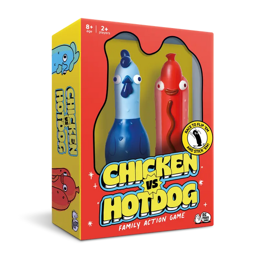 🔥Black Friday warm-up: 60% OFF🔥Chicken vs Hotdog Party Game – Flip, Stick & Laugh!