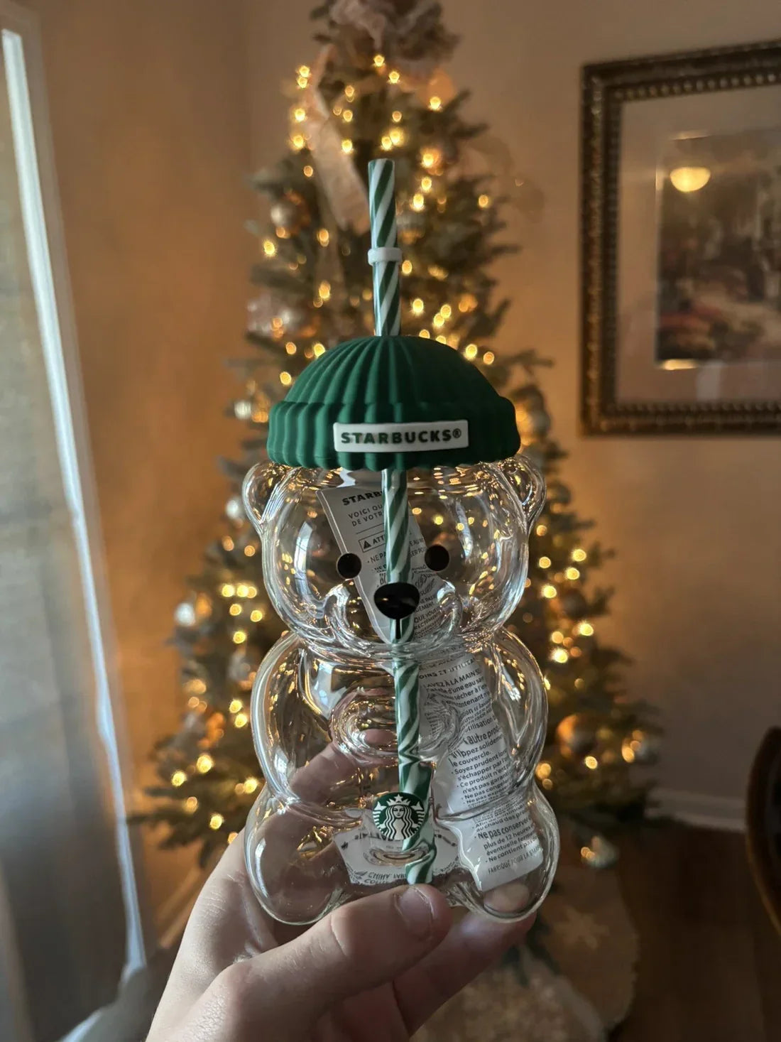 ☕BLACK FRIDAY SALE - 70% OFF🐻Bearista Glass Coffee Cup🌿