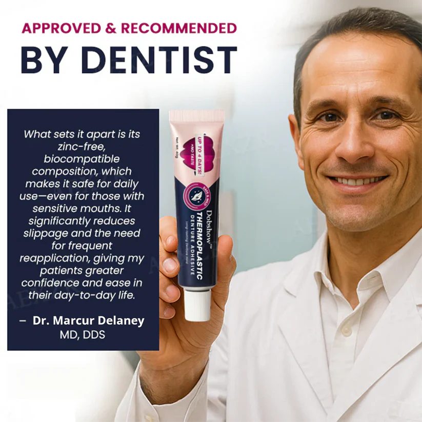 Dobshow® Thermoplastic Denture Adhesive🔥Last Day 70% OFF＆FREE SHIPPING🎁