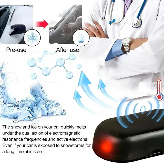 💥Black Hot Sales - 60% OFF💥Electromagnetic wave anti freezing and snow removal device