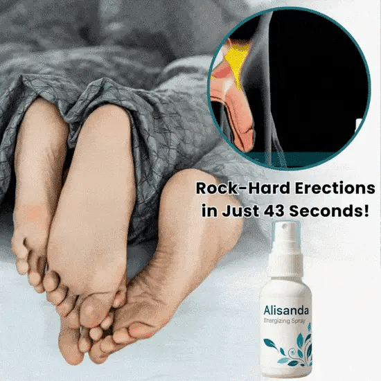 Alisanda Seaweed Erection Spray | Rock-Hard Erections in Just 43 Seconds!
